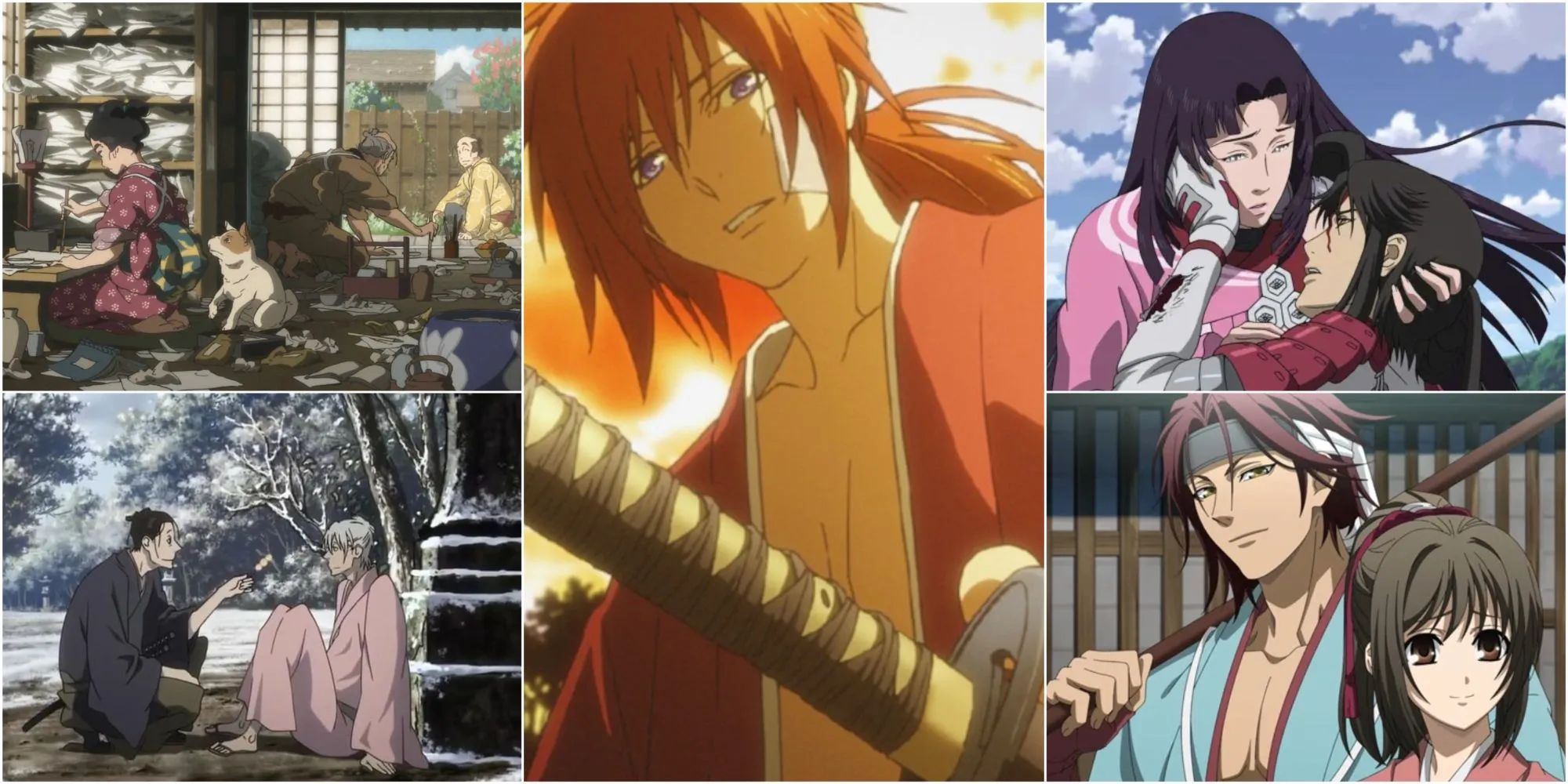 Top 10 Anime Hay Nhất Lấy Bối Cảnh Nhật Bản Thời Phong Kiến